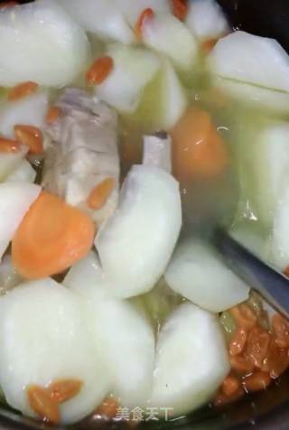 萝卜排骨汤的做法步骤：7