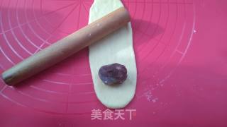 不用烤箱的豆沙面包的做法步骤：13