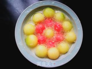 哈蜜瓜西米露的做法步骤：10