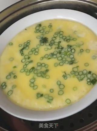 葱香鸡蛋羹的做法步骤：9