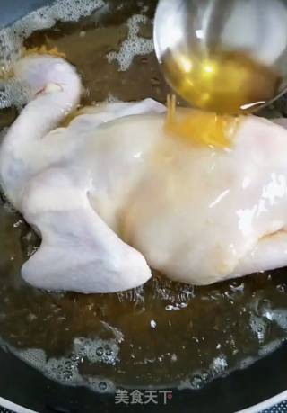 炖整鸡的做法步骤：1
