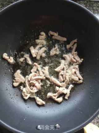 白菜肉丝的做法步骤：4