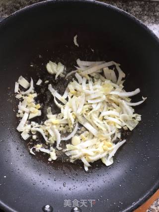白菜肉丝的做法步骤：5