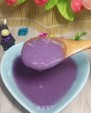 米粉紫甘蓝粥的做法步骤：5