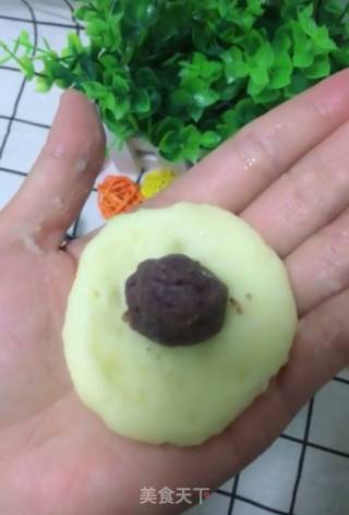 土豆豆沙酥的做法步骤：5