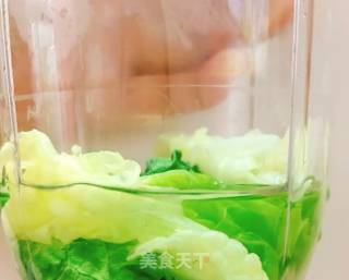 蛋黄白菜面线的做法步骤：3