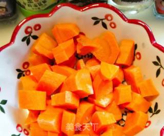 胡萝卜小松饼的做法步骤：2
