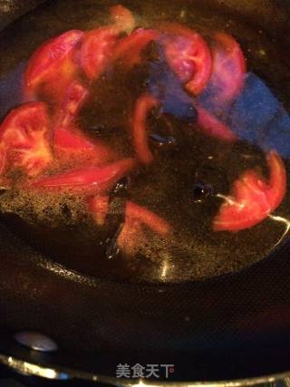 秋葵番茄蛋汤的做法步骤：5