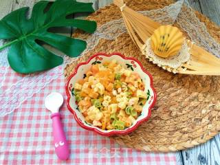 【宝宝辅食】三文鱼杂蔬意面的做法步骤：15