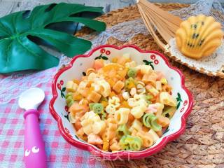 【宝宝辅食】三文鱼杂蔬意面的做法步骤：16