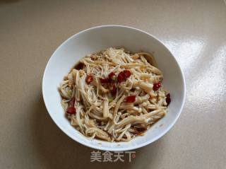凉拌金针菇的做法步骤：7