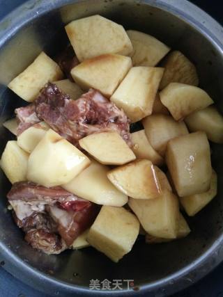 土豆蒸排骨的做法步骤：5