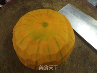 金瓜粉蒸排骨的做法步骤：9