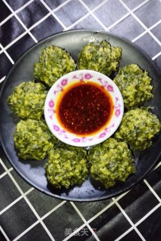 菠菜团子的做法步骤：8