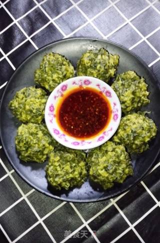 菠菜团子的做法步骤：9