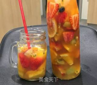 鲜果茶的做法步骤：3