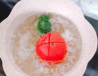小米珍珠疙瘩汤的做法步骤：4