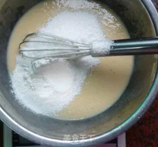 香蕉牛奶饼的做法步骤：2