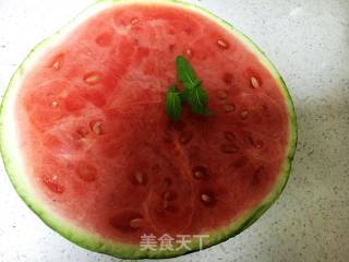 冰爽西瓜汁的做法步骤：1