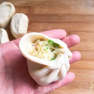 包菜虾皮饼的做法步骤：8