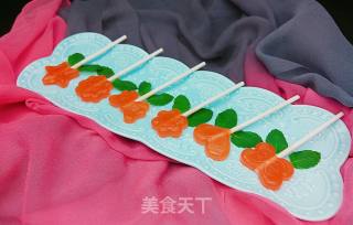 西瓜冻棒棒糖的做法步骤：9