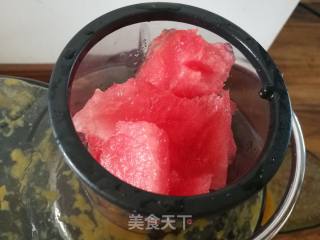 西瓜冰棒的做法步骤：3