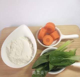 胡萝卜面线的做法步骤：1