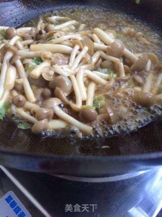 蚝油蟹味菇的做法步骤：7