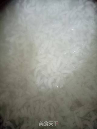 干贝猪肉青菜粥的做法步骤：2