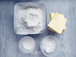 奶香原味曲奇的做法步骤：1