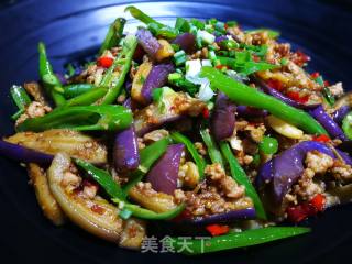 肉末茄子的做法步骤：20