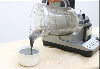 黑芝麻糊-补肾增发的做法步骤：4