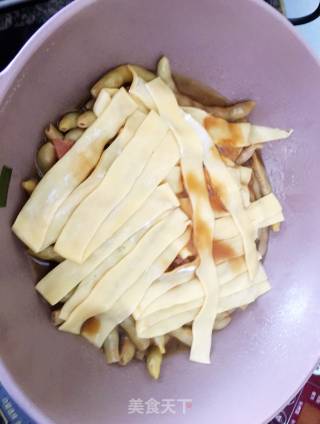 豆角焖面的做法步骤：7