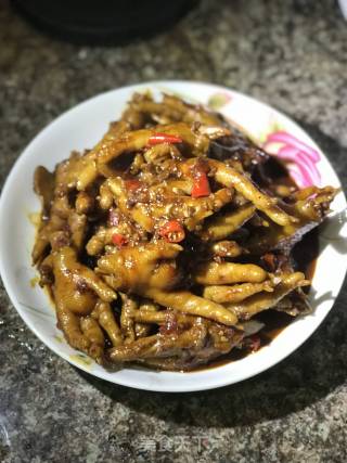 香辣鸡爪的做法步骤：16