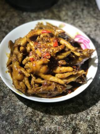 香辣鸡爪的做法步骤：17
