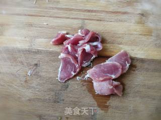 肉酿苦瓜圈的做法步骤：3