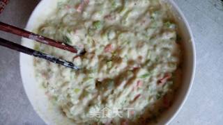 芹菜火腿鸡蛋饼的做法步骤：4