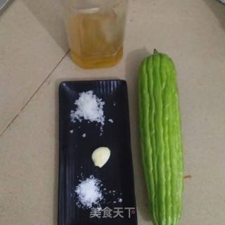 糖炒苦瓜的做法步骤：1