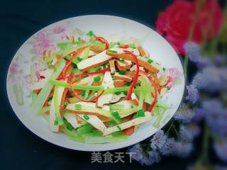 芹菜拌香干的做法步骤：21