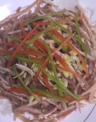 凉拌饵丝的做法步骤：2