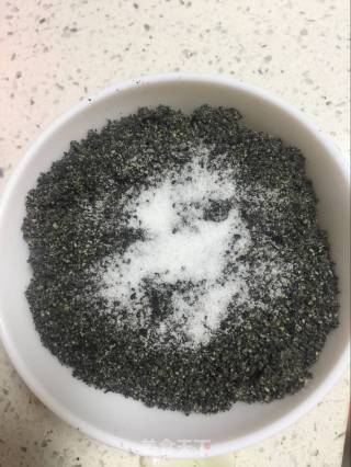 芝麻盐的做法步骤：4