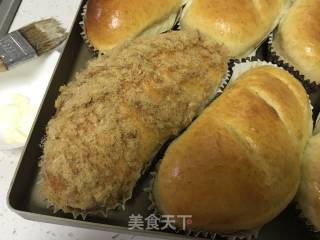 肉松蓝莓面包的做法步骤：24