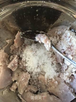 芋头糯米饼的做法步骤：2