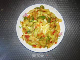 茄汁茭瓜的做法步骤：5