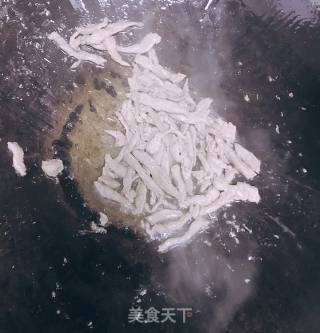 牛肉炒土豆丝的做法步骤：3