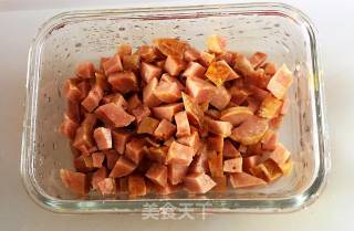 火腿蒸蒸的做法步骤：5