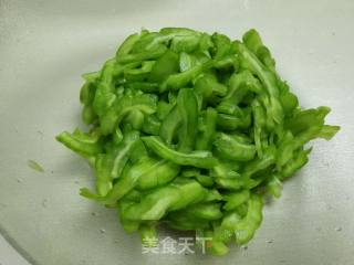 苦瓜炒肉的做法步骤：5