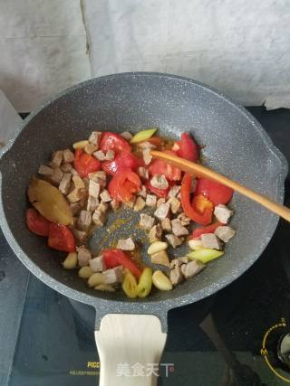 茄汁土豆炖牛肉的做法步骤：6