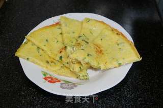 嫩玉米早餐饼的做法步骤：7