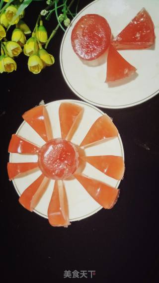 “西瓜”西瓜鸡蛋果冻的做法步骤：13